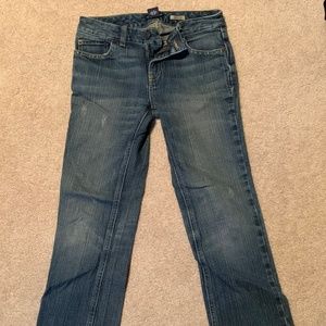 Girls' Ralph Lauren Denim Flare Leg Pants